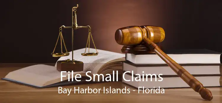 File Small Claims Bay Harbor Islands - Florida