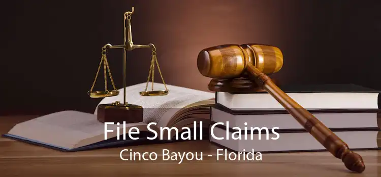 File Small Claims Cinco Bayou - Florida