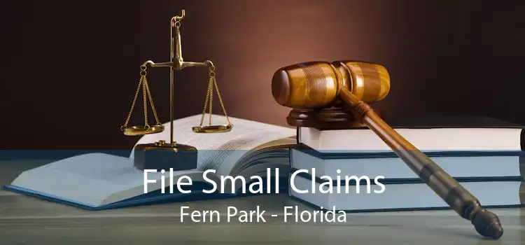 File Small Claims Fern Park - Florida