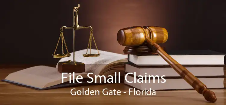 File Small Claims Golden Gate - Florida