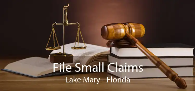 File Small Claims Lake Mary - Florida