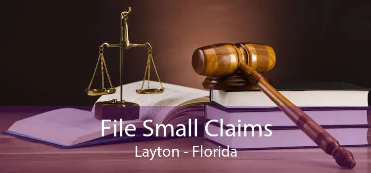 File Small Claims Layton - Florida