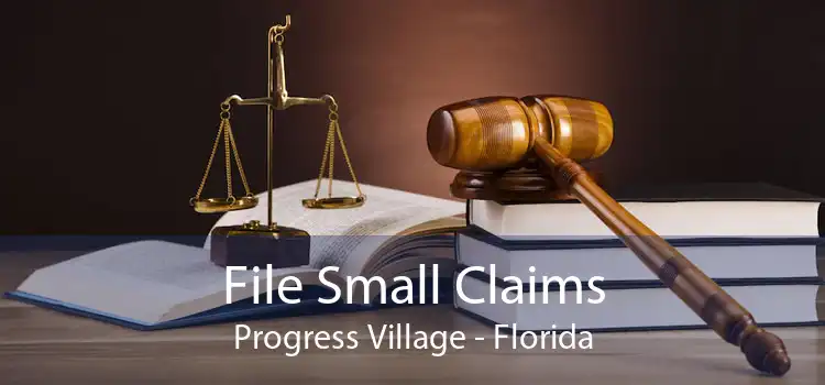 File Small Claims Progress Village - Florida