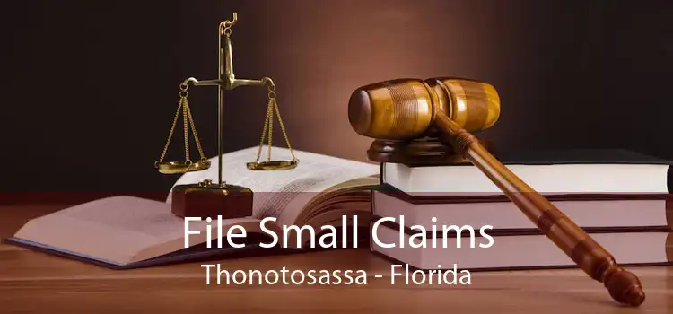 File Small Claims Thonotosassa - Florida