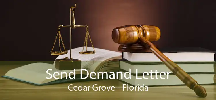 Send Demand Letter Cedar Grove - Florida