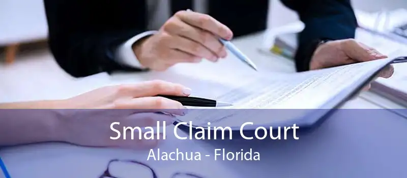 Small Claim Court Alachua - Florida