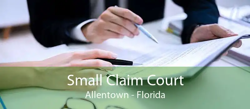 Small Claim Court Allentown - Florida