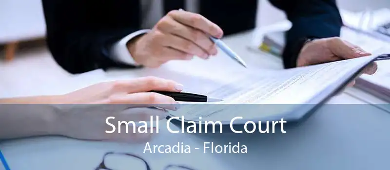 Small Claim Court Arcadia - Florida