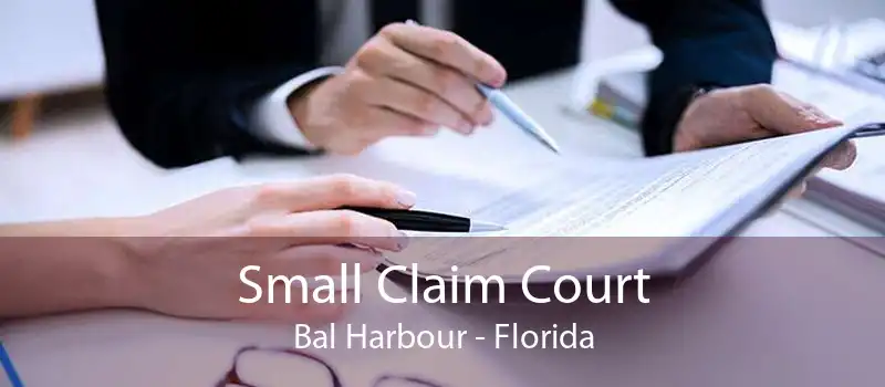 Small Claim Court Bal Harbour - Florida