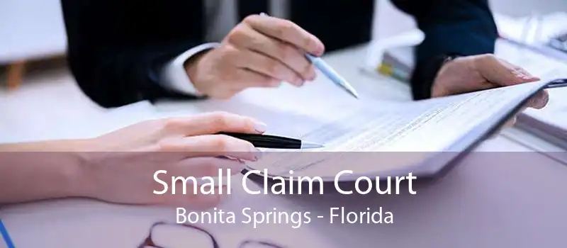 Small Claim Court Bonita Springs - Florida