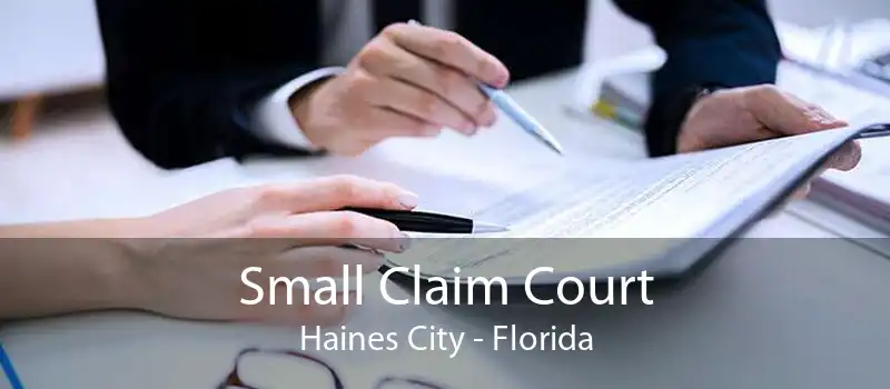 Small Claim Court Haines City - Florida