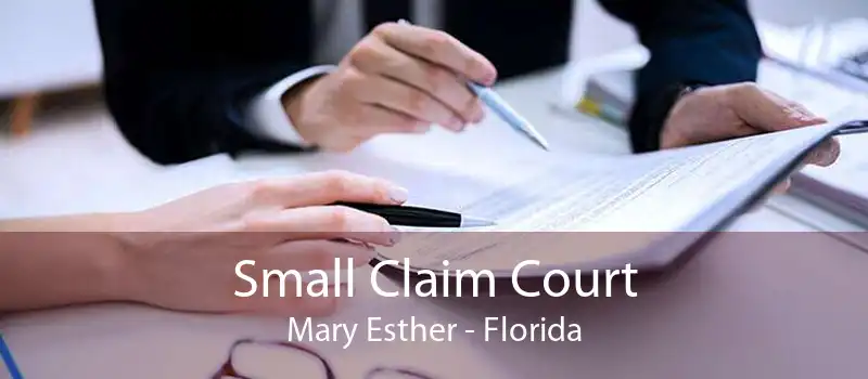 Small Claim Court Mary Esther - Florida