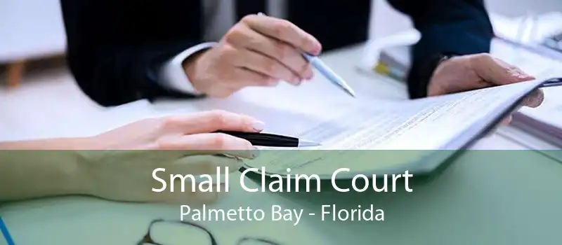 Small Claim Court Palmetto Bay - Florida