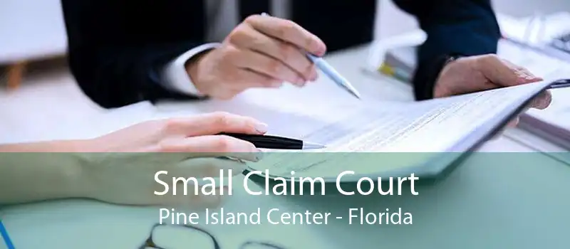 Small Claim Court Pine Island Center - Florida