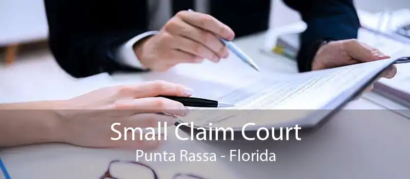 Small Claim Court Punta Rassa - Florida