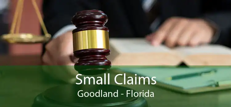 Small Claims Goodland - Florida