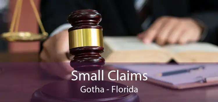 Small Claims Gotha - Florida