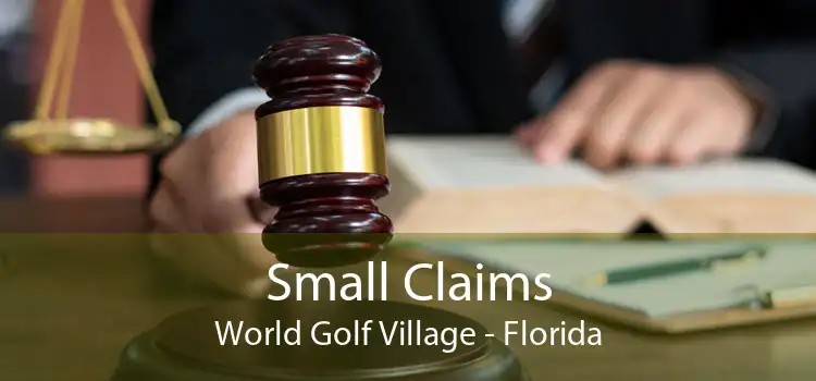 Small Claims World Golf Village - Florida